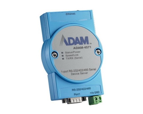 Модуль интерфейсный ADAM-4571-CE   Модуль интерфейсный 1-port RS-232/422/485 Serial Device Server Advantech