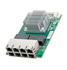 Модуль интерфейсный NIP-51082 Caswell 8x 1GbE RJ45 Ethernet Ports, PCIe x4 Rev2.0, Dimension: 85(W) x 149(D) x 27(H)mm                                                                                                                                    