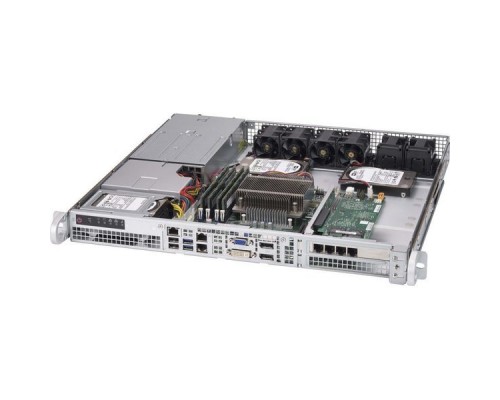 Корпус для сервера 1U 400W CSE-515-R407 SUPERMICRO