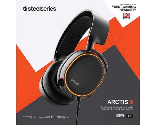 Наушники с микрофоном Steelseries Arctis 5 2019 Edition (61504)