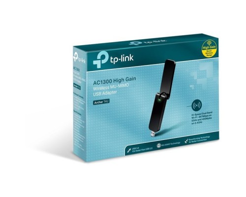 Адаптер TP-Link Archer T4U Wireless USB Adapter (802.11a/b/g/n/ac, 867Mbps)