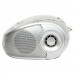 Аудиомагнитола BBK BX318BT серебристый 5Вт/CD/CDRW/MP3/FM(dig)/USB/BT