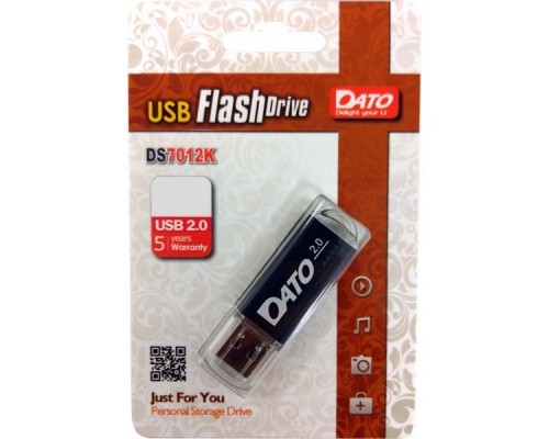 Флеш Диск Dato 32Gb DS7012 DS7012K-32G USB2.0 черный