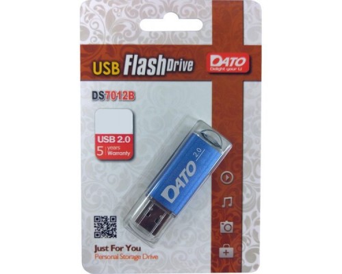 Флеш Диск Dato 64Gb DS7012 DS7012B-64G USB2.0 синий