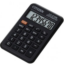 Калькулятор карманный Citizen LC210NR черный 8-разр.                                                                                                                                                                                                      