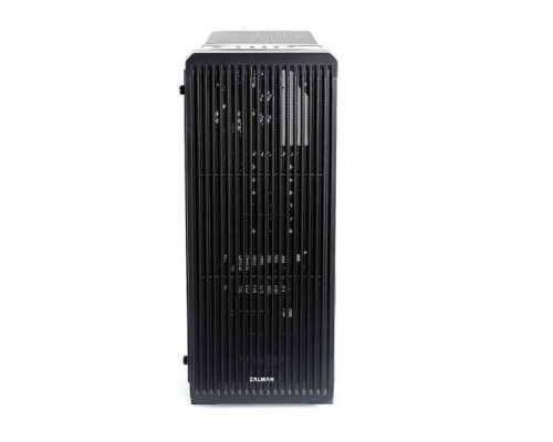 Корпус ZALMAN S2, без БП, боковое окно (акрил), черный,  ATX