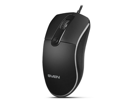 Игровая мышь SVEN RX-G940 USB (5+1кл. 600-6000 DPI, SoftTouch, подсветка, игров. упак)