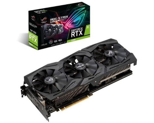 Видеокарта RTX 2060 Strix Gaming OC, PCI-Ex16 3.0, 6GB, GDDR6, 192bit, 2xHDMI+2xDP, (ROG-STRIX-RTX2060-O6G-GAMING), RTL