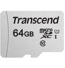 Флеш карта microSD 64GB Transcend microSDXC Class 10 UHS-I U1, (без адаптера), TLC                                                                                                                                                                        