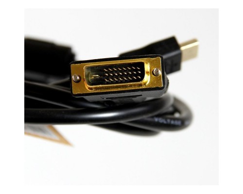 Кабель HDMI - DVI dual link (19M -25M) 3м TV-COM LCG135F-3M 2 фильтра