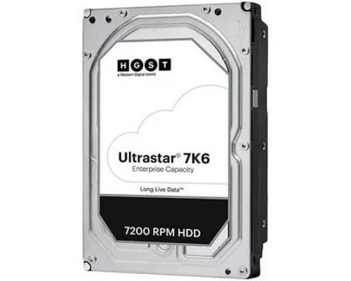 Жесткий диск HDD Server HGST Ultrastar 7K6 (3.5’’, 4TB, 256MB, 7200 RPM, SATA 6Gb/s, 512N SE), SKU: 0B35950