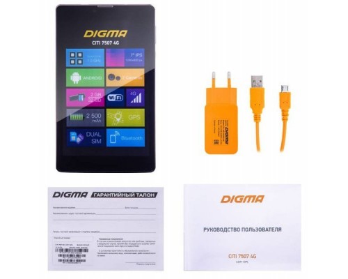 Планшет Digma CITI 7507 4G SC9832 (1.5) 4C/RAM2Gb/ROM32Gb 7