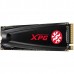 Жесткий диск SSD M.2 2280 512GB ADATA XPG GAMMIX S5 Client SSD AGAMMIXS5-512GT-C PCIe Gen3x4 with NVMe, 2100/1400, IOPS 250/240K, MTBF 2M, 3D TLC, 300TBW, NVMe 1.3, Heat Sink, RTL (469267)