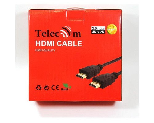 Кабель HDMI (19M -19M) 20м Telecom TCG200F-20M ver 2.0, 2 фильтра
