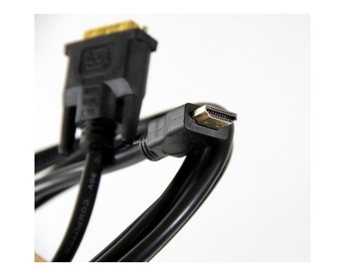 Кабель HDMI - DVI dual link (19M -25M) 5м TV-COM LCG135E-5M