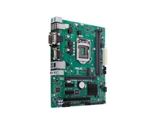 Мат. плата ASUS PRIME H310M-C R2.0 S1151v2, H310, 2xDDR4, PCI-Ex16, 2xPCI-Ex1, PCI, D-Sub, DVI, SATA III, M.2, GB Lan, USB3.1, mATX, Retail