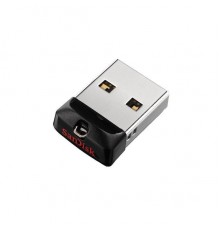 Флеш Диск Sandisk 64Gb Cruzer Fit SDCZ33-064G-G35 USB2.0 черный                                                                                                                                                                                           