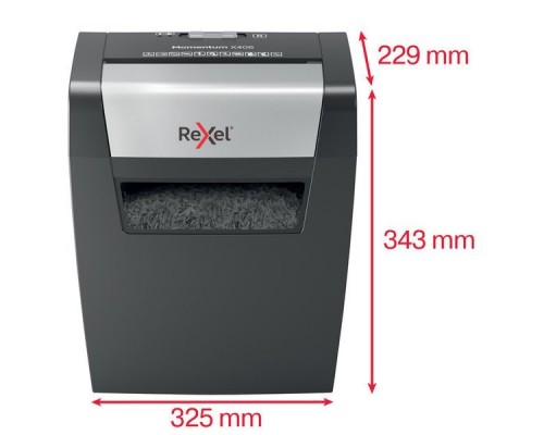 Шредер Rexel Momentum X406 (секр.P-4)/фрагменты/6лист./15лтр./скобы