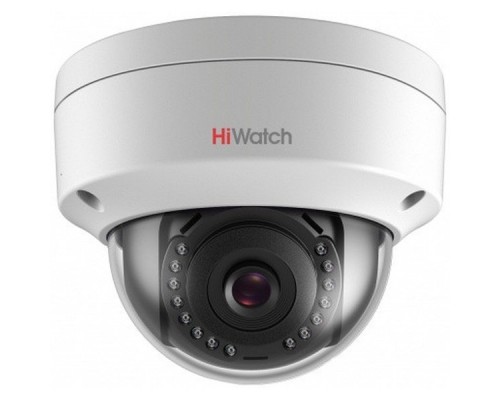 Видеокамера IP Hikvision HiWatch DS-I202 4-4мм цветная корп.:белый