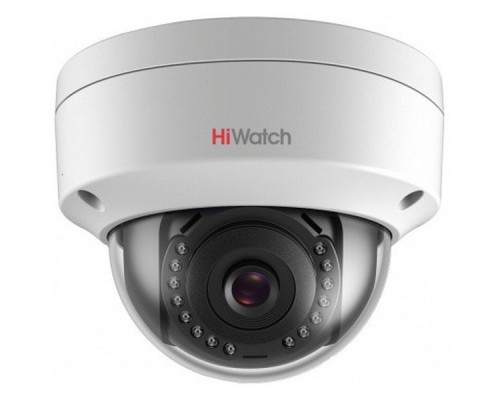 Видеокамера IP Hikvision HiWatch DS-I252 2.8-2.8мм цветная корп.:белый