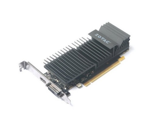 Видеокарта Zotac GT 1030, ZONE Edition Low Profile 2GB, 64bit, GDDR5, DVI-D/HDMI RTL  (ZT-P10300B-20L)