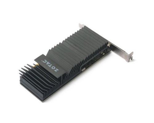 Видеокарта Zotac GT 1030, ZONE Edition Low Profile 2GB, 64bit, GDDR5, DVI-D/HDMI RTL  (ZT-P10300B-20L)