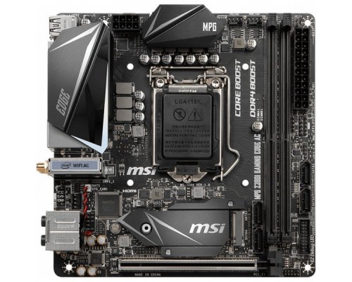 Материнская плата MSI MPG Z390I GAMING EDGE AC, RTL,