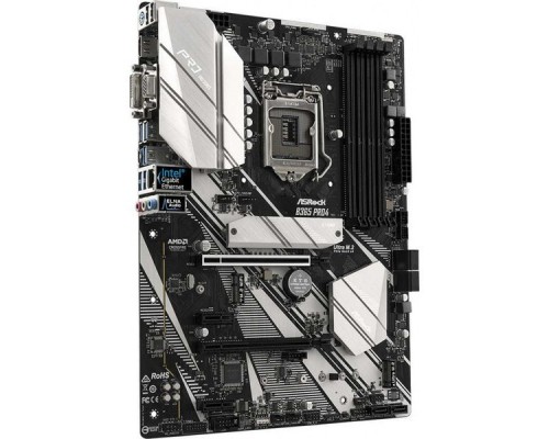 Материнская плата B365 PRO4, Socket 1151, Intel®B365, 4xDDR4-2666, D-SUB+DVI+HDMI, 2xPCI-Ex16, 2xPCI-Ex1, 6xSATA3, 3xM.2, 8 Ch Audio, GLan, (2+4)xUSB2.0, (5+2)xUSB3.1, 1xUSB3.1 Type-C™, 1xPS/2, ATX, RTL