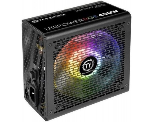 Блок питания Thermaltake Litepower RGB 450W (PS-LTP-0450NHSANE-1) v2.3, A.PFC, 80 Plus , Fan 12 cm,