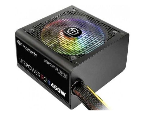 Блок питания Thermaltake Litepower RGB 450W (PS-LTP-0450NHSANE-1) v2.3, A.PFC, 80 Plus , Fan 12 cm,