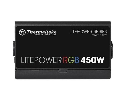 Блок питания Thermaltake Litepower RGB 450W (PS-LTP-0450NHSANE-1) v2.3, A.PFC, 80 Plus , Fan 12 cm,