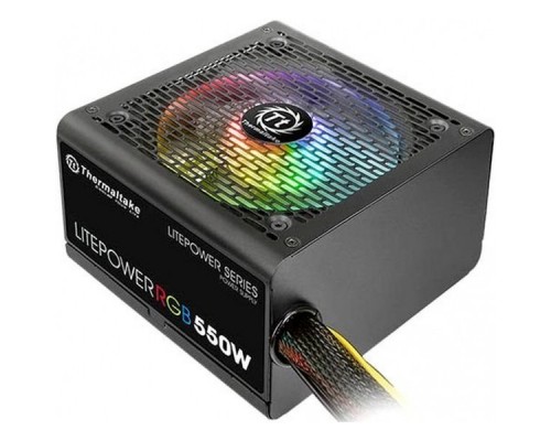 Блок питания Thermaltake Litepower RGB 550W (PS-LTP-0550NHSANE-1) v2.3, A.PFC, Fan 12 cm, Retail