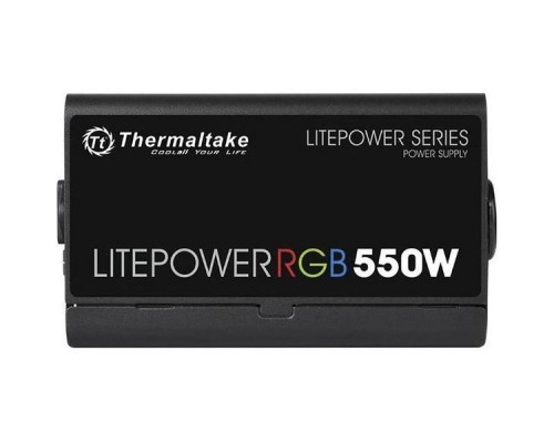 Блок питания Thermaltake Litepower RGB 550W (PS-LTP-0550NHSANE-1) v2.3, A.PFC, Fan 12 cm, Retail