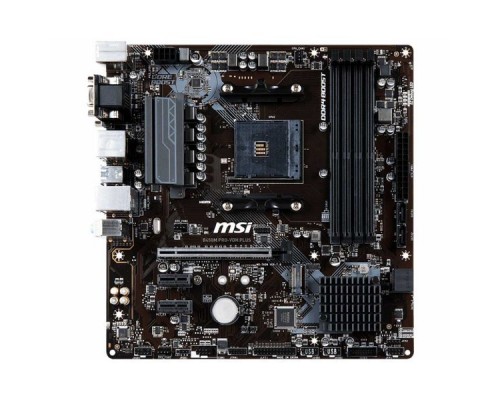 Материнская плата MSI B450M PRO-VDH PLUS SAM4 AMD B450 PCI-E DVI+HDMI GbLAN SATA RAID Micro-ATX 4DDR4 (RTL