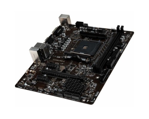 Материнская плата MSI A320M PRO-E SAM4 AMD A320 2xPCI-E Dsub+DVI GbLAN SATA RAID MicroATX 2DDR4 (RTL)