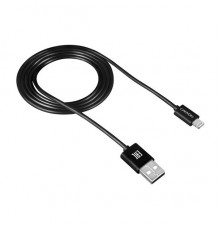 Кабель Lightning/USB , round, cable length 1m, Black CANYON CNE-CFI1B                                                                                                                                                                                     