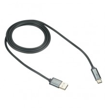 КабельType C/USB 2.0, with LED indicator, Power & Data output, 5V/9V 2A, OD 3.8mm, PVC Jacket, 1m, drak grey CANYON CNS-USBC6DG                                                                                                                           
