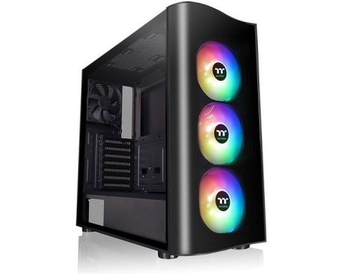 Корпус Thermaltake View 23 TG ARGB черный без БП ATX 5x120mm 3x140mm 2xUSB3.0 audio bott PSU