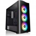 Корпус Thermaltake View 23 TG ARGB черный без БП ATX 5x120mm 3x140mm 2xUSB3.0 audio bott PSU