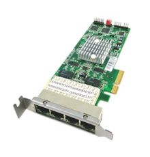 Сетевой адаптер NIC-51043 (AI3-3443)   Caswell Сетевой адаптер  PCIex4 4xCopper, 1GbE Bypass Intel I350 AM4                                                                                                                                               