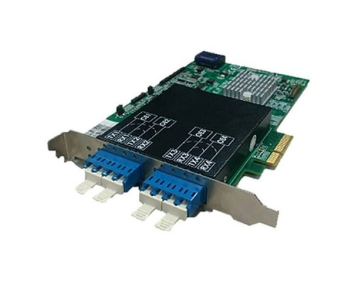 Сетевое оборудование Caswell BPC-52241 Caswell Сетевой адаптер  PCIex4 4xFiber, 1GbE LX Bypass Intel I350