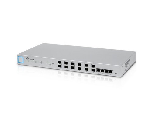 Сетевое оборудование UBIQUITI UniFi Switch 16 XG [US-16-XG-EU] Ubiquiti в стойку, 12х SFP+, 4х 10G RJ45