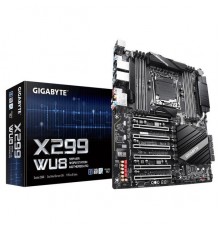 Материнская плата GIGABYTE X299-WU8, Socket 2066, Intel®X299, 8xDDR4-2667, 7xPCI-Ex16, 8xSATA3,(RAID 0/1/5/10) 1xM.2, 8 Ch Audio, 2xGLan, (2+0)xUSB2.0, (7+4)xUSB3.1, (1+0)xUSB3.1 Type-C™, 1xPS/2, ATX, RTL,                                             