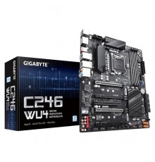 Материнская плата GIGABYTE C246-WU4, Socket 1151, Intel®C246, 4xDDR4-2666, DP+DP, 4xPCI-Ex16, 1xPCI, 8xSATA3(RAID 0,1,5,10), 2xM.2, 8 Ch Audio, 2xGLan, (2+2)xUSB2.0, (5+2)xUSB3.1, 1xUSB3.1 Type-C™, 1xPS/2, ATX, RTL                                    