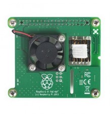 Микрокомпьютеры Raspberry Pi Плата Power Over Ethernet (POE) Raspberry Pi PoE HAT for Raspberry Pi, (173-5595)                                                                                                                                            