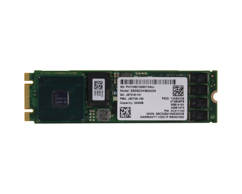 Жесткий диск SSD M.2 SATA SSD Intel D3-S4510 240GB SSDSCKKB240G801