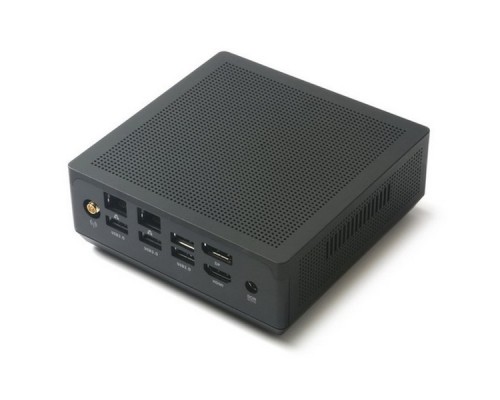 Платформа системного блока с ЦПУ ZBOX-MI620NANO-BE  i3 8130U, FanLess, 2xSoDimm DDR4-2400, SATA 6.0, Dual GLan, WIFI, BT, 5xUSB 3.0, 2xUSB3.1Type C, DP, HDMI, EU+UK PLUG, RTL