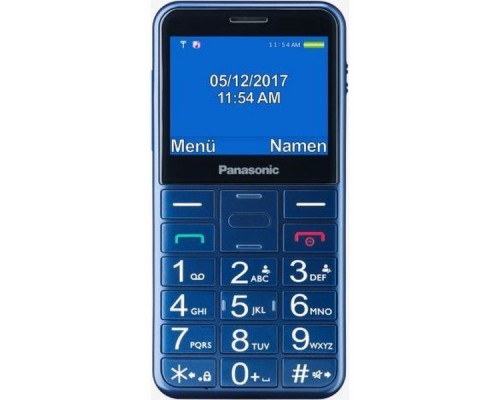 Мобильный телефон Panasonic TU150 синий моноблок 2Sim 2.4