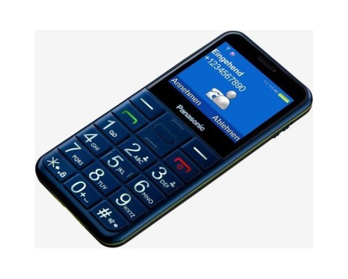 Мобильный телефон Panasonic TU150 синий моноблок 2Sim 2.4