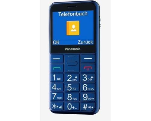 Мобильный телефон Panasonic TU150 синий моноблок 2Sim 2.4